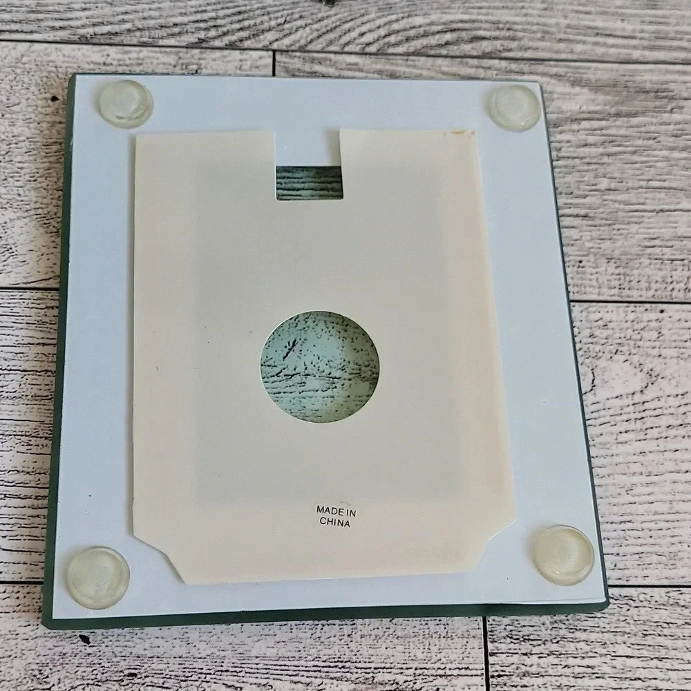 Glass Photoframe Coaster Set‎ of 4